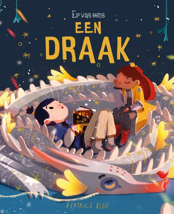 Er was eens een draak – Beatrice Blue – boek cover
