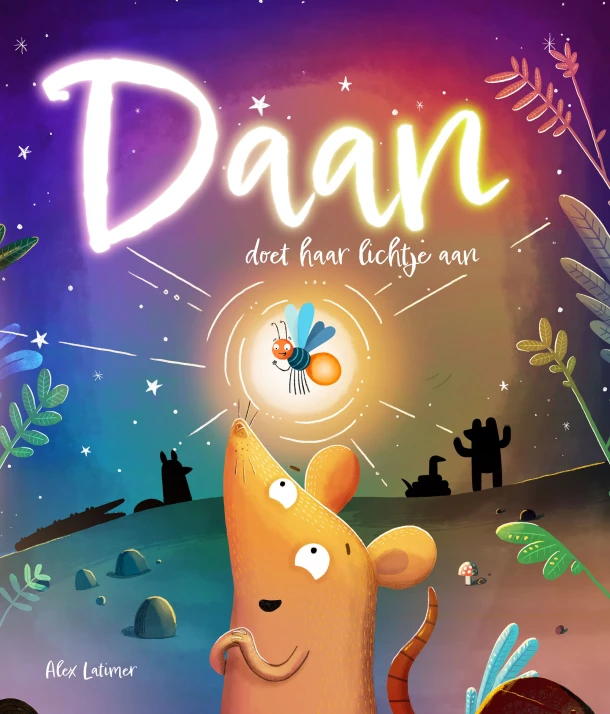 Daan doet haar lichtje aan – Alex Latimer – boek cover