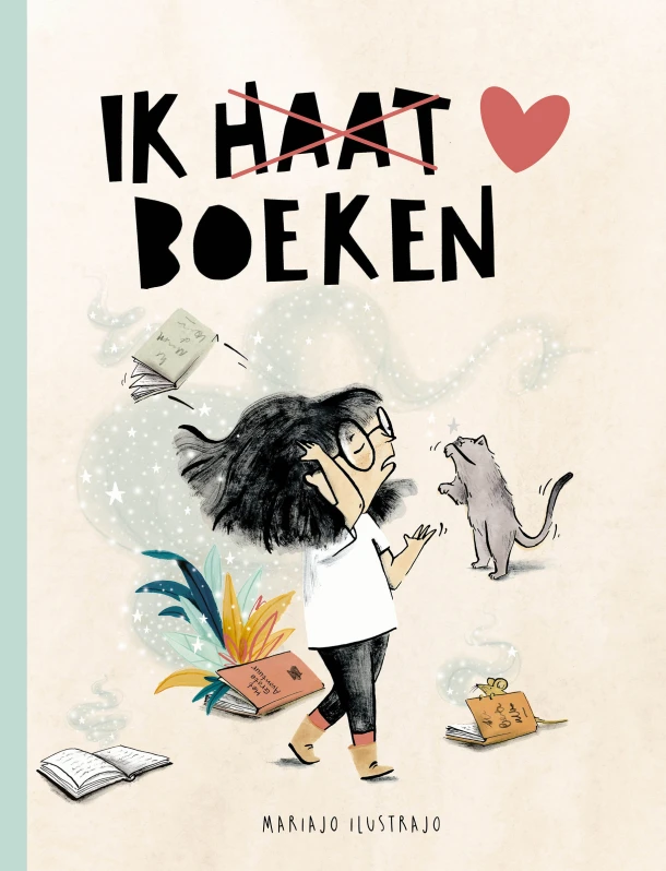Ik haat boeken – Mariajo Ilustrajo – boek cover