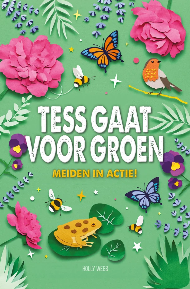Tess gaat voor groen – Holly Webb – boek cover