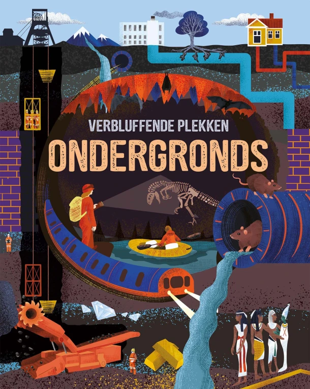 Verbluffende plekken ondergronds – Josy Bloggs – boek cover