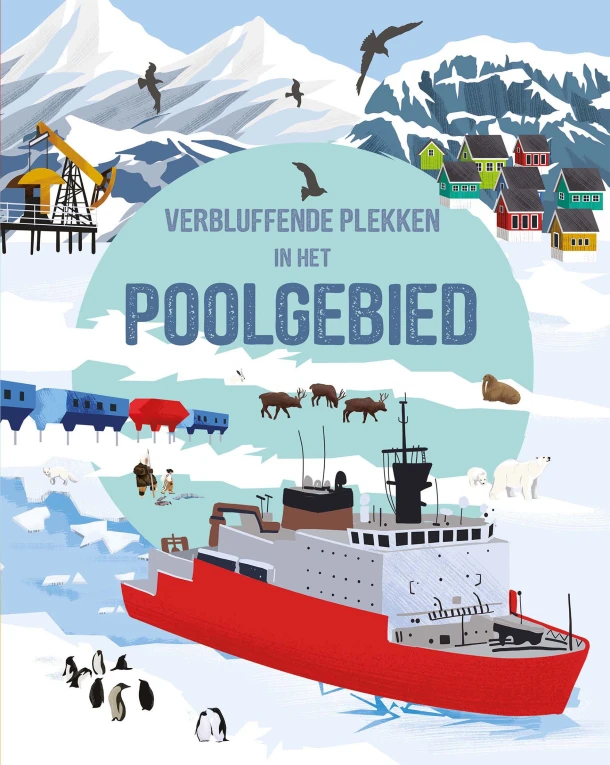 Verbluffende plekken in het poolgebied – Josy Bloggs – boek cover