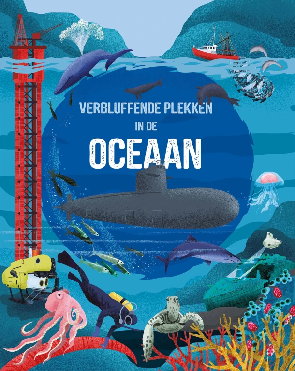 Verbluffende plekken in de oceaan – Josy Bloggs – boek cover