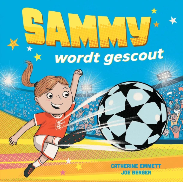 Sammy wordt gescout! – Catherine Emmet – boek cover