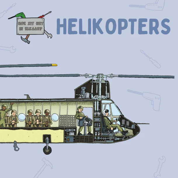 Helikopters – David West – boek cover
