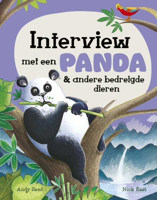 Interview met een panda & andere bedreigde dieren – Andy Seed – boek cover