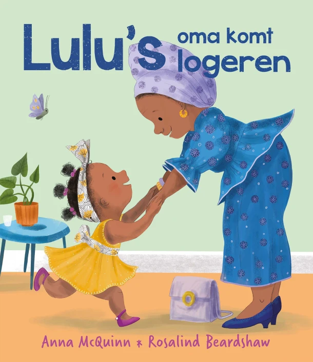 Lulu's oma komt logeren – Anna McQuinn – boek cover
