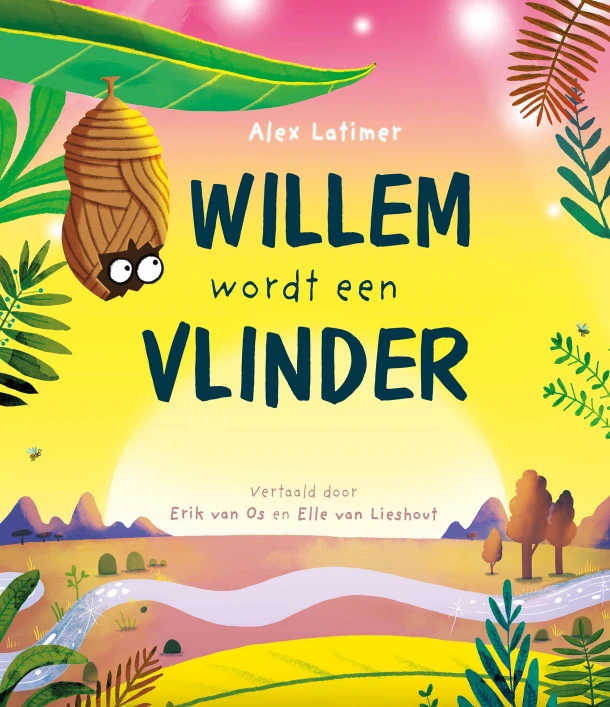 Willem wordt een vlinder – Alex Latimer – boek cover