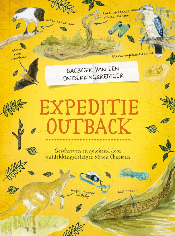 Expeditie outback – Simon Chapman – boek cover