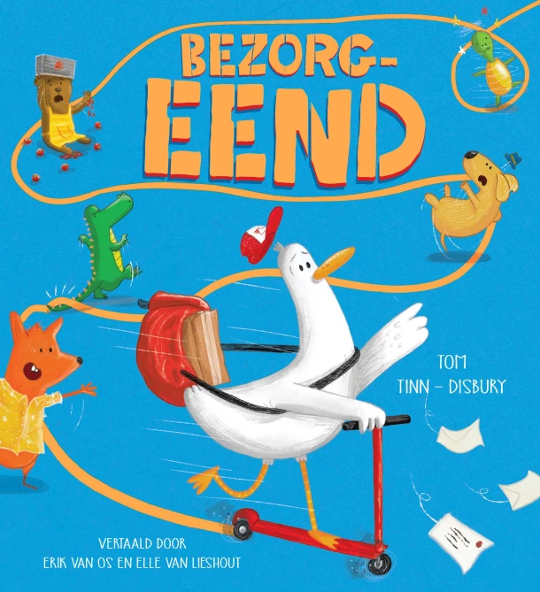 Bezorg-Eend – Tom Tinn-Disbury – boek cover