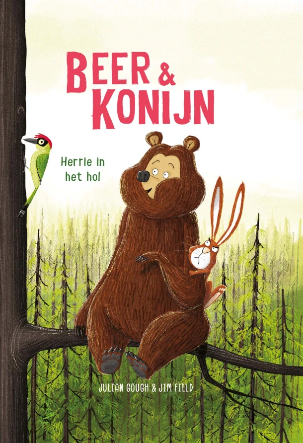 Herrie in het hol – Julian Gough – boek cover