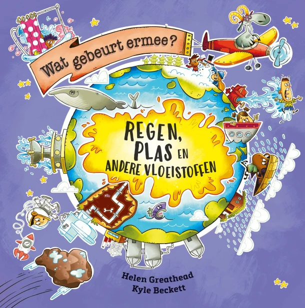 Regen, plas en andere vloeistoffen – Helen Greathead – boek cover