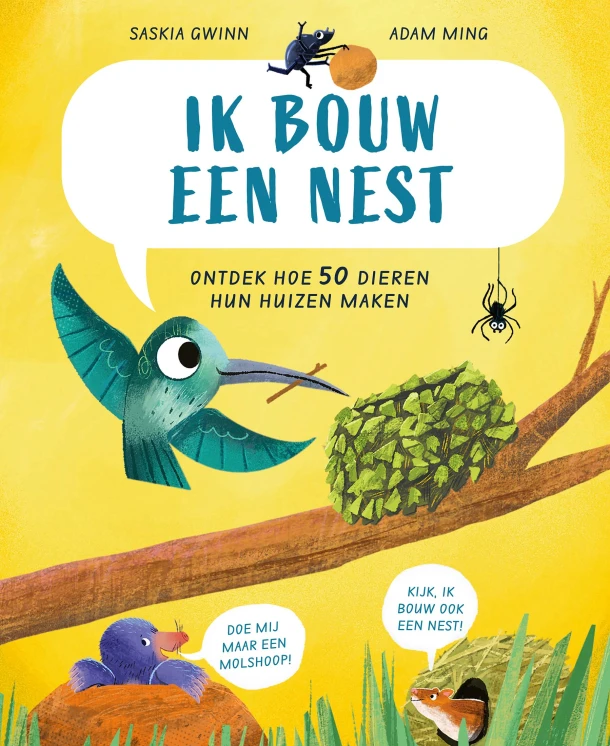 Ik bouw een nest – Saskia Gwinn – boek cover