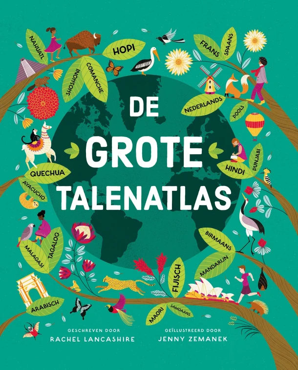 De grote talenatlas – Rachel Lancashire-Vermeulen – boek cover