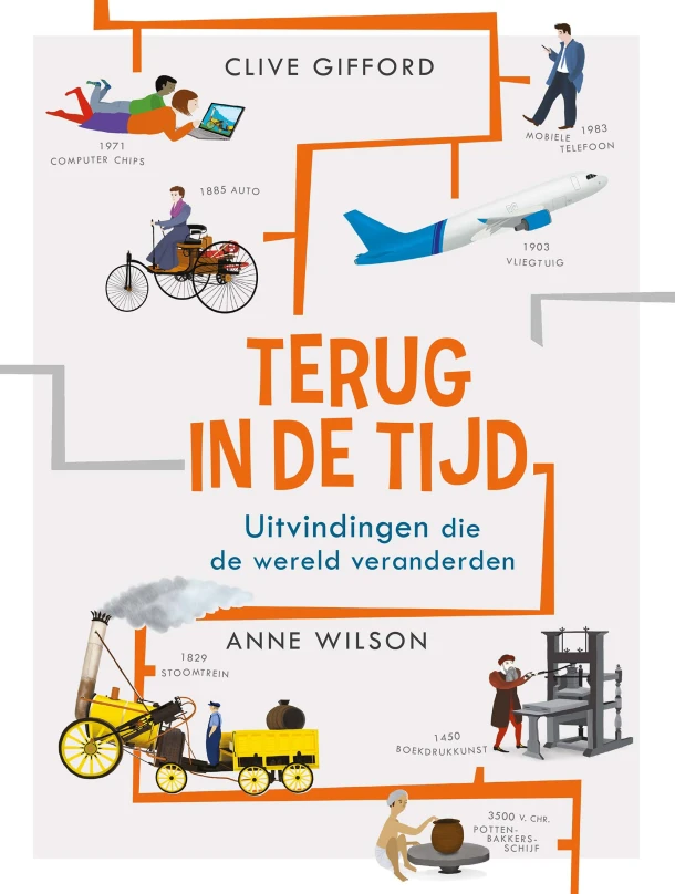 Terug in de tijd – Clive Gifford – boek cover