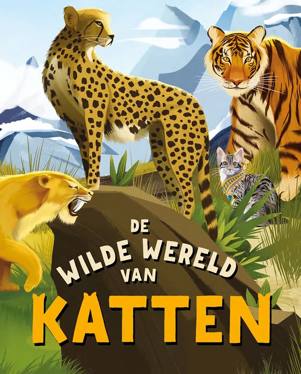 De wilde wereld van katten – Clive Gifford – boek cover