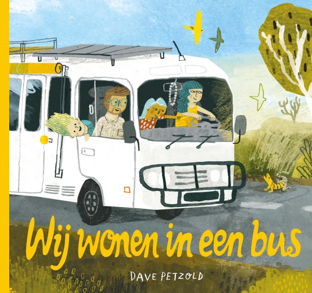 Wij wonen in een bus – Dave Petzold – boek cover