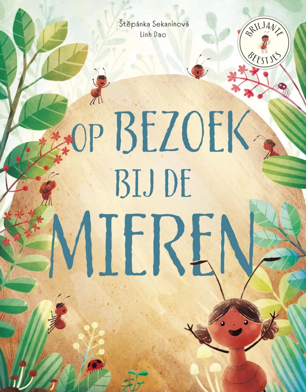 Op bezoek bij de mieren – ¿t¿pánka Sekaninová – boek cover