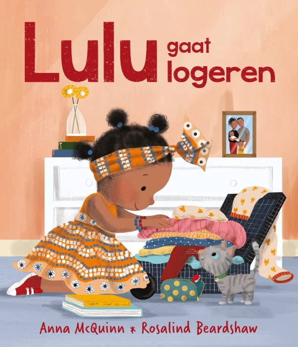 Lulu gaat logeren – Anna McQuinn – boek cover