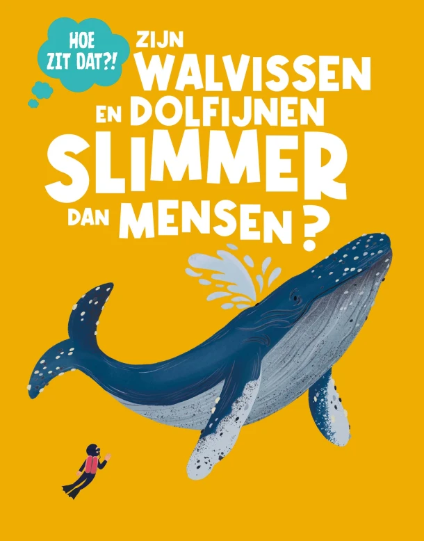 Zijn walvissen en dolfijnen slimmer dan mensen? – Eliza Jeffery – boek cover