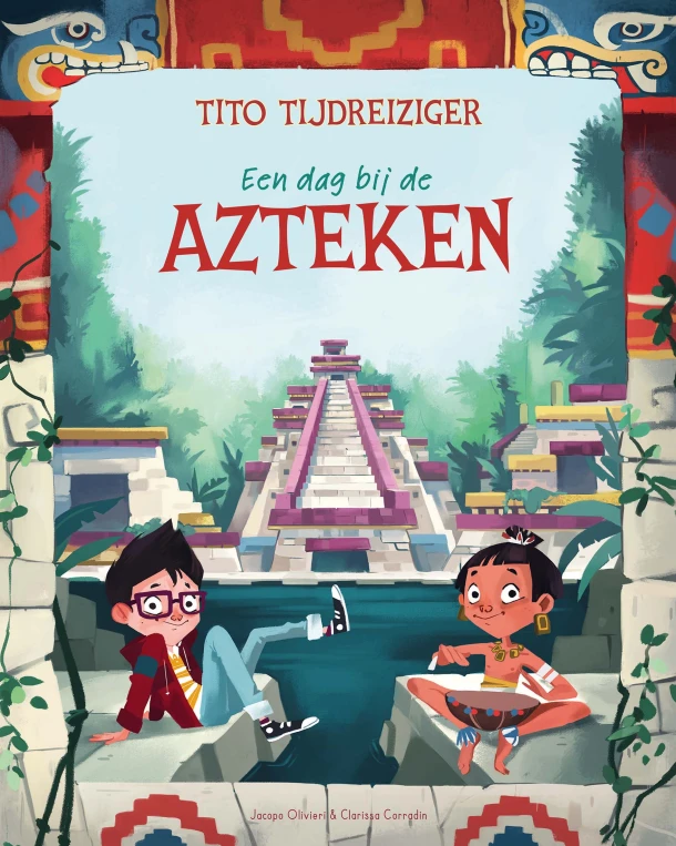 Een dag bij de Azteken – Jacopo Olivieri – boek cover