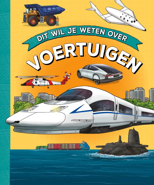 Dit wil je weten over voertuigen – Rob Colson – boek cover
