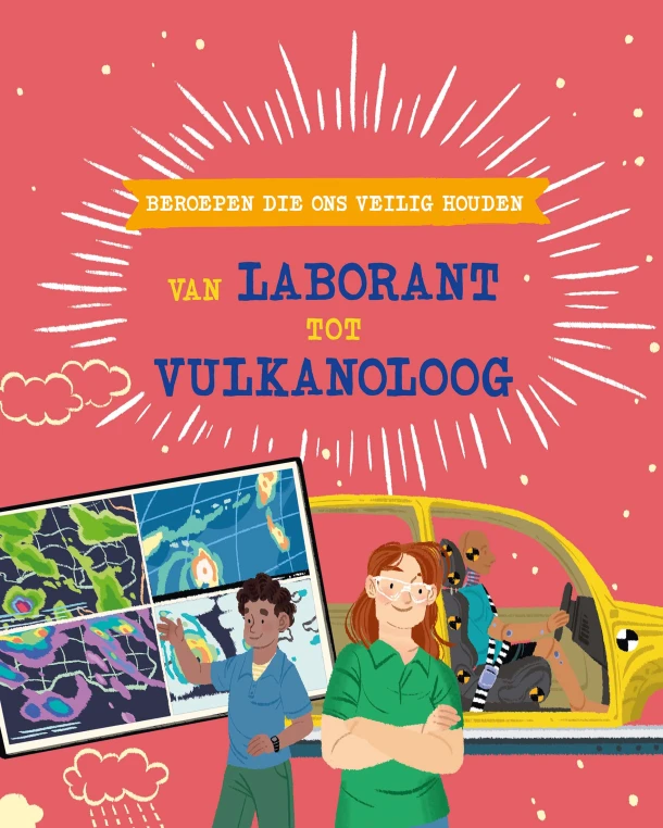 Beroepen die ons veilig houden: van laborant tot vulkanoloog – Tom Jackson – boek cover