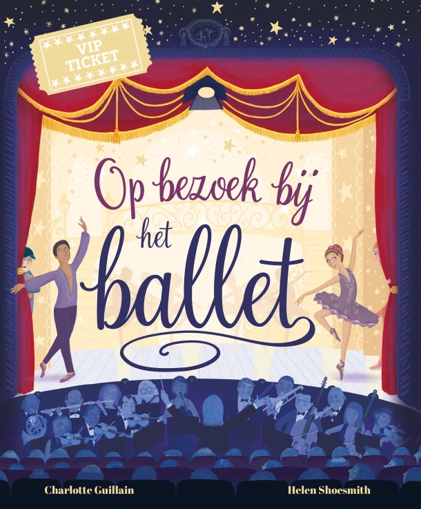 Op bezoek bij het ballet – Charlotte Guillain – boek cover