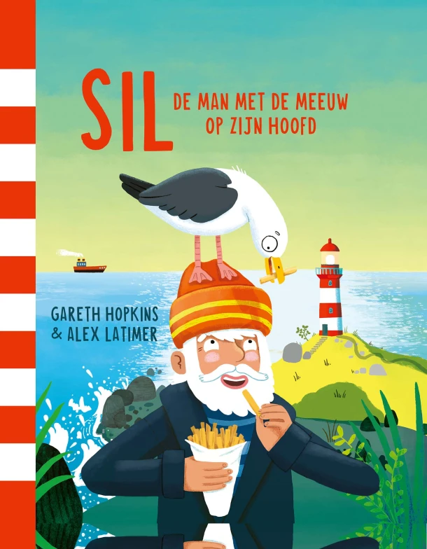 Sil, de man met de meeuw op zijn hoofd – Gareth Hopkins – boek cover