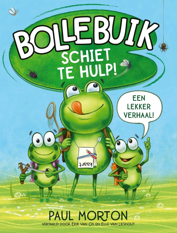 Bollebuik schiet te hulp! – Paul Morton – boek cover