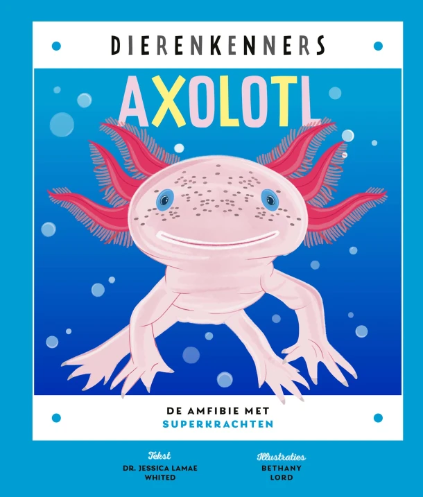 Axolotl – Dr Jessica Lamae Whited – boek cover