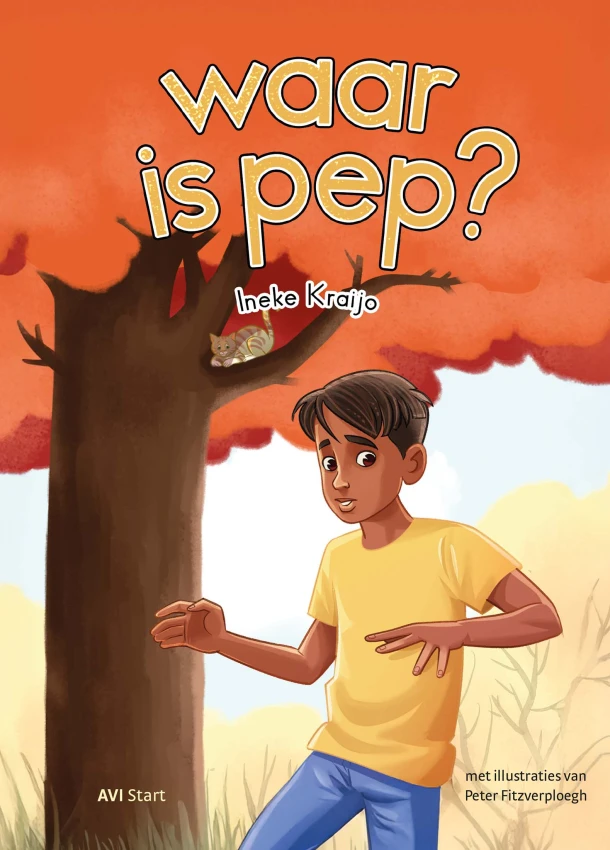 waar is pep? – Ineke Kraijo – boek cover