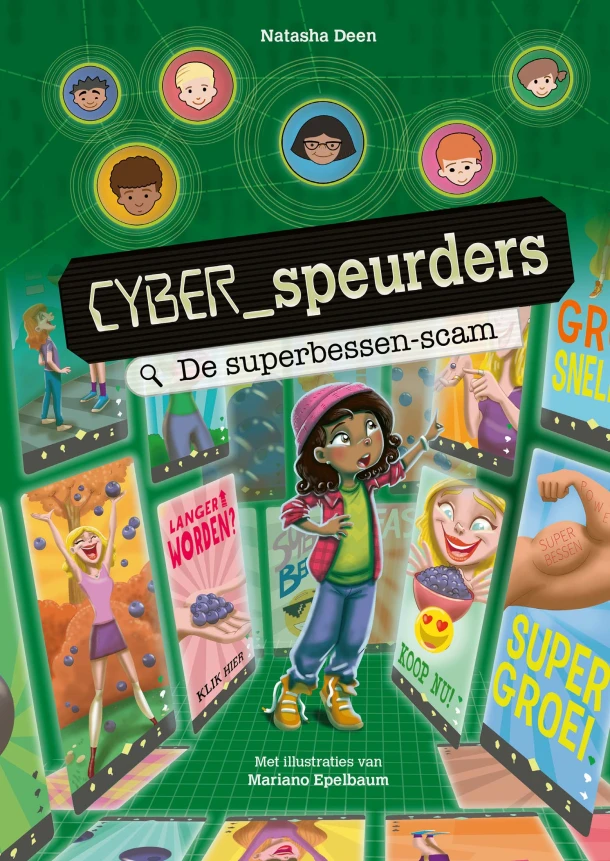 De superbessen-scam – Natasha Deen – boek cover
