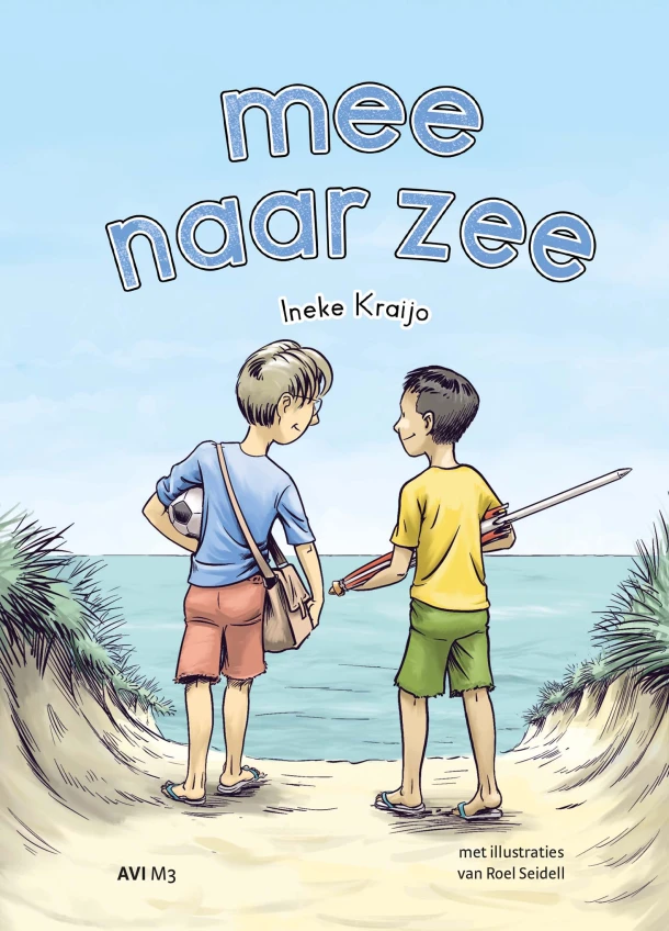 mee naar zee – Ineke Kraijo – boek cover