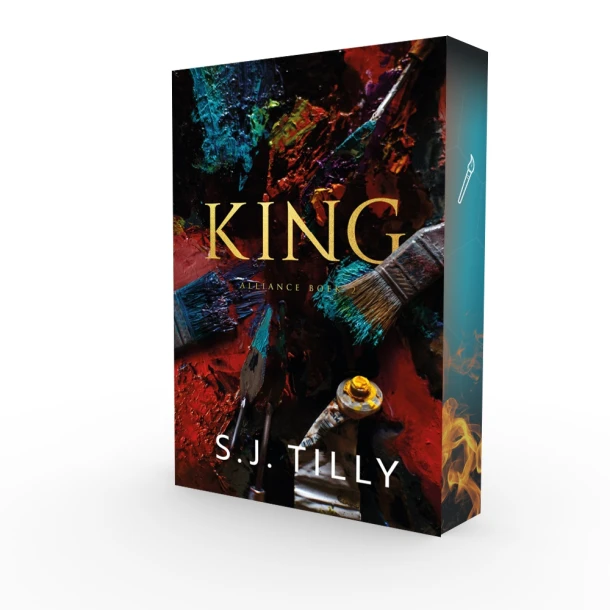 King – S.J. Tilly – boek cover