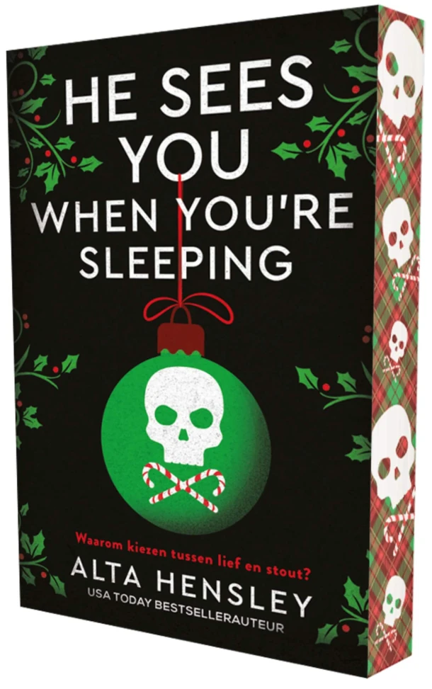 He sees you when you're sleeping – Alta Hensley – boek cover