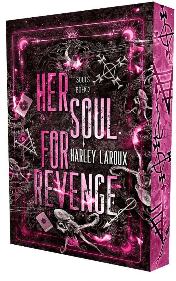 Her soul for revenge – Harley Laroux – boek cover