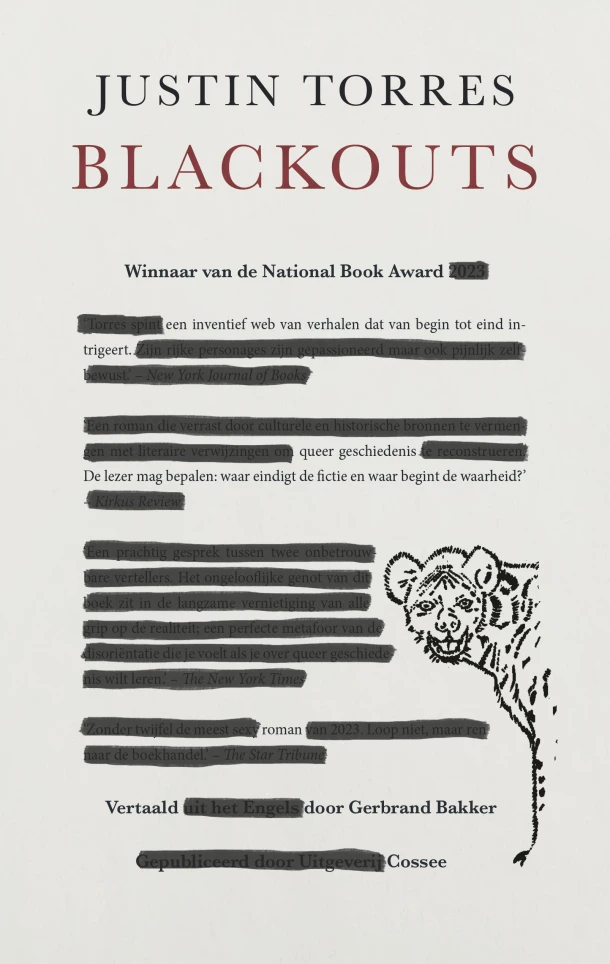 Blackouts – Justin Torres – boek cover