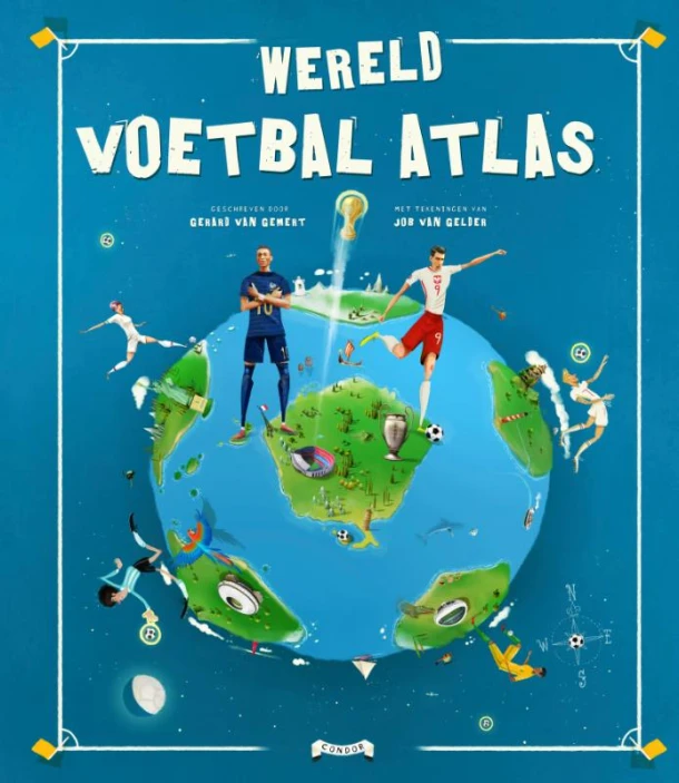 Wereld Voetbal Atlas – Gerard van Gemert – boek cover