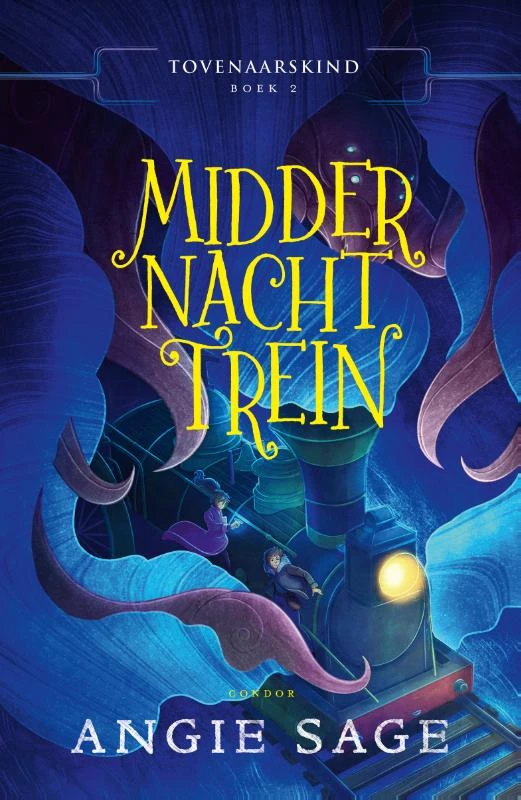 Middernachttrein – Angie Sage – boek cover