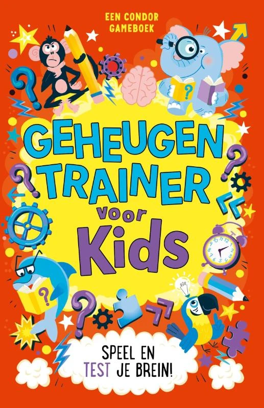 Geheugentrainer voor kids – Gareth Moore – boek cover