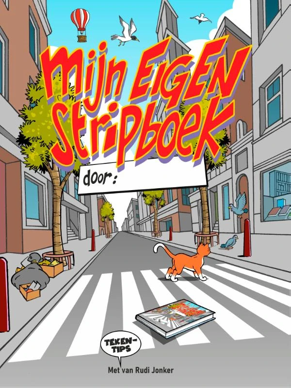 Mijn eigen stripboek – Rudi Jonker – boek cover