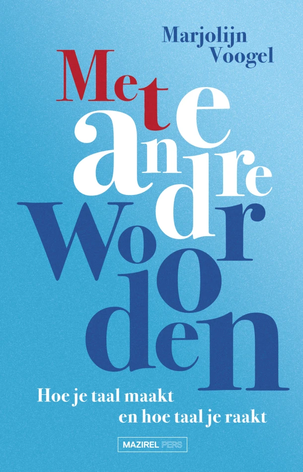 Met andere woorden – Marjolijn Voogel – boek cover