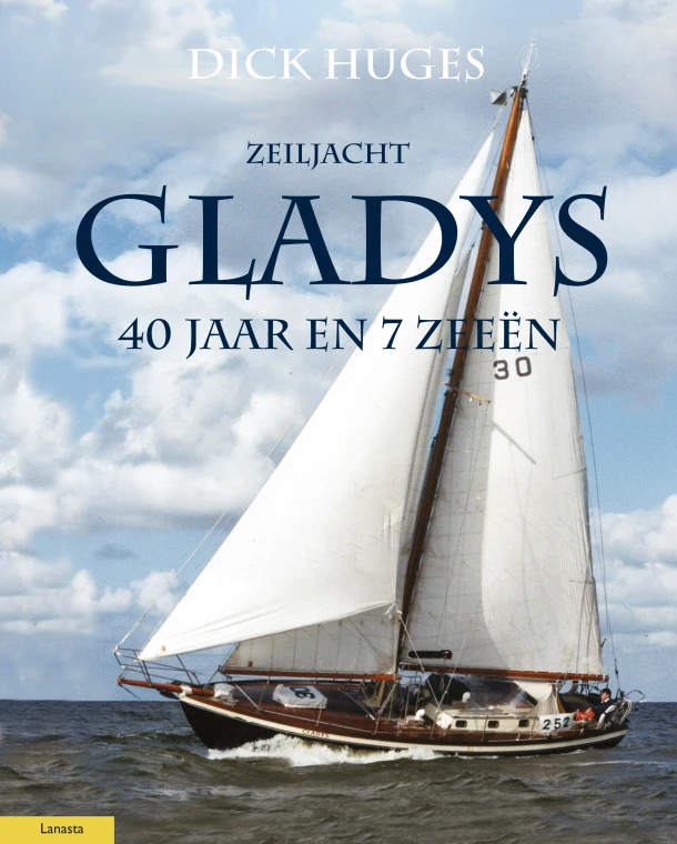 Zeiljacht Gladys – Dick Huges – boek cover