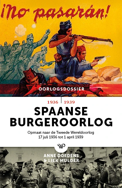 Spaanse Burgeroorlog – Anne Doedens – boek cover