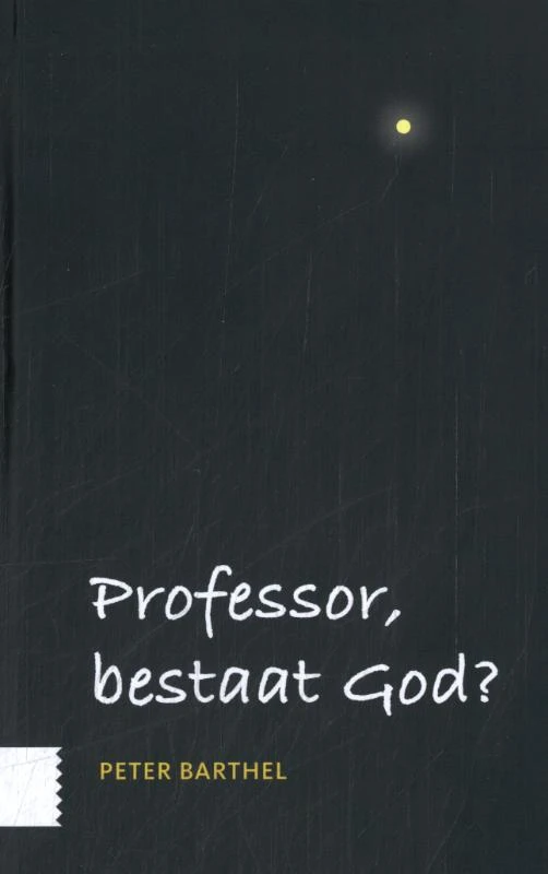 Professor, bestaat God – Peter Barthel – boek cover