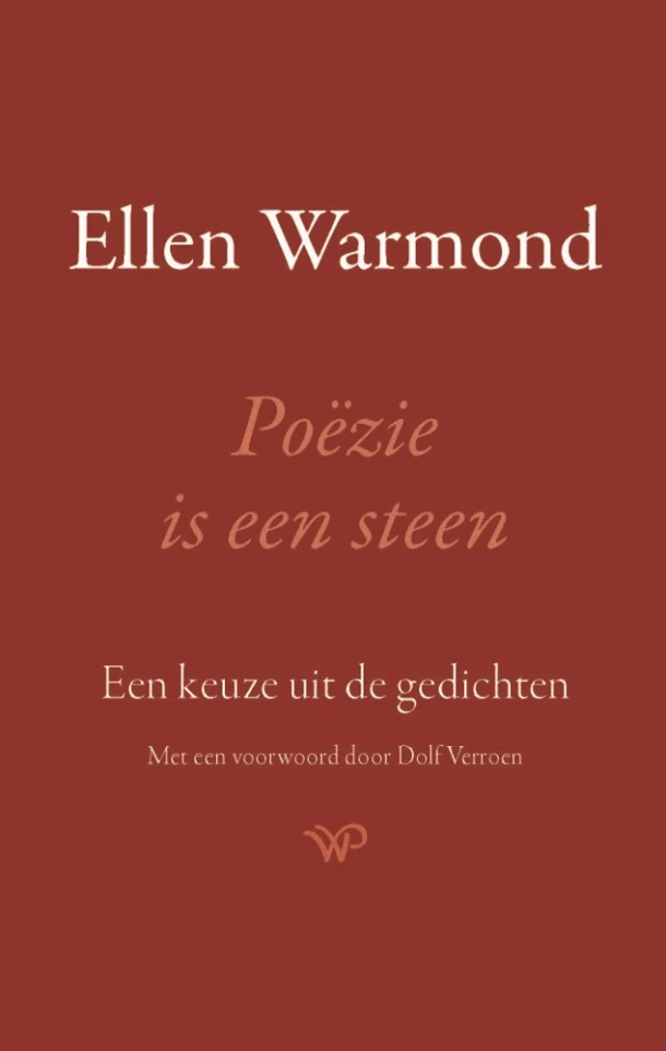 Poëzie is een steen – Ellen Warmond – boek cover