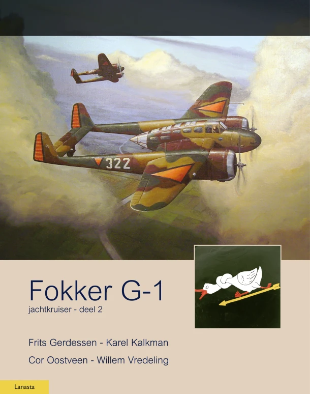 Fokker G-1 Jachtkruiser 2 – Cor Oostveen – boek cover
