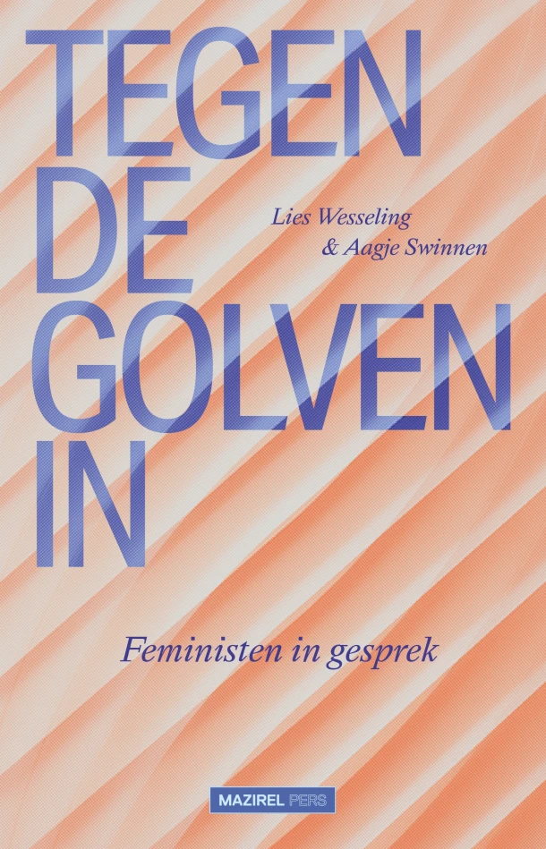 Tegen de golven in – Aagje Swinnen – boek cover