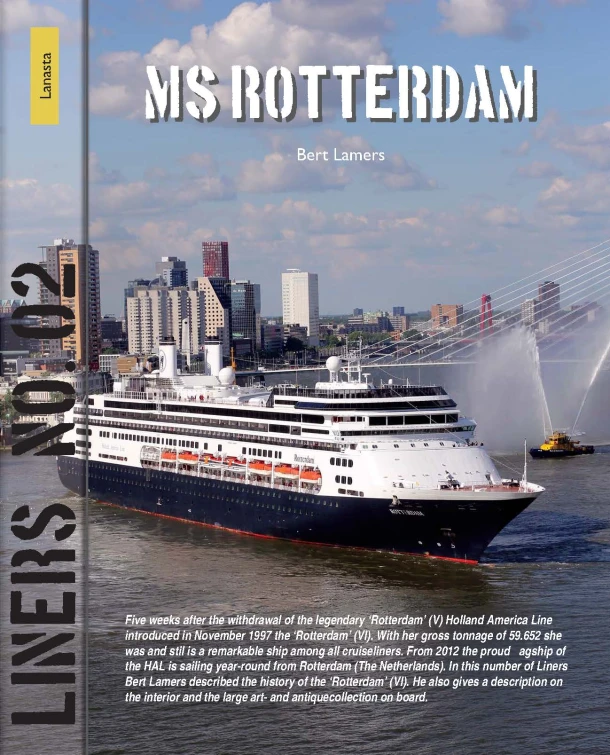 MS Rotterdam – Bert Lamers – boek cover